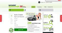 Desktop Screenshot of bathurstautocredit.com